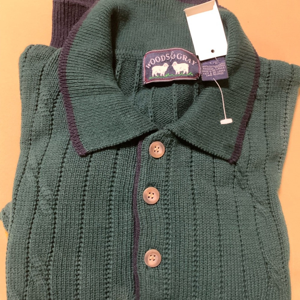 NWT Woods & Gray Men’s Sweater Sz L
